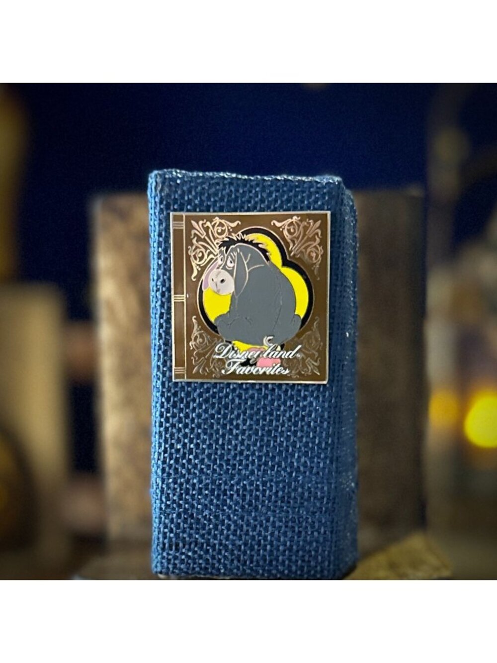 Disney Eeyore - Disneyland Favorites Enamel Pin Vintage 2002